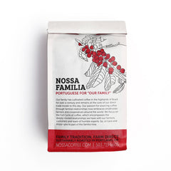 Camila’s Organic Coffee by Nossa Familia Coffee — back of coffee package, image 4 of 8