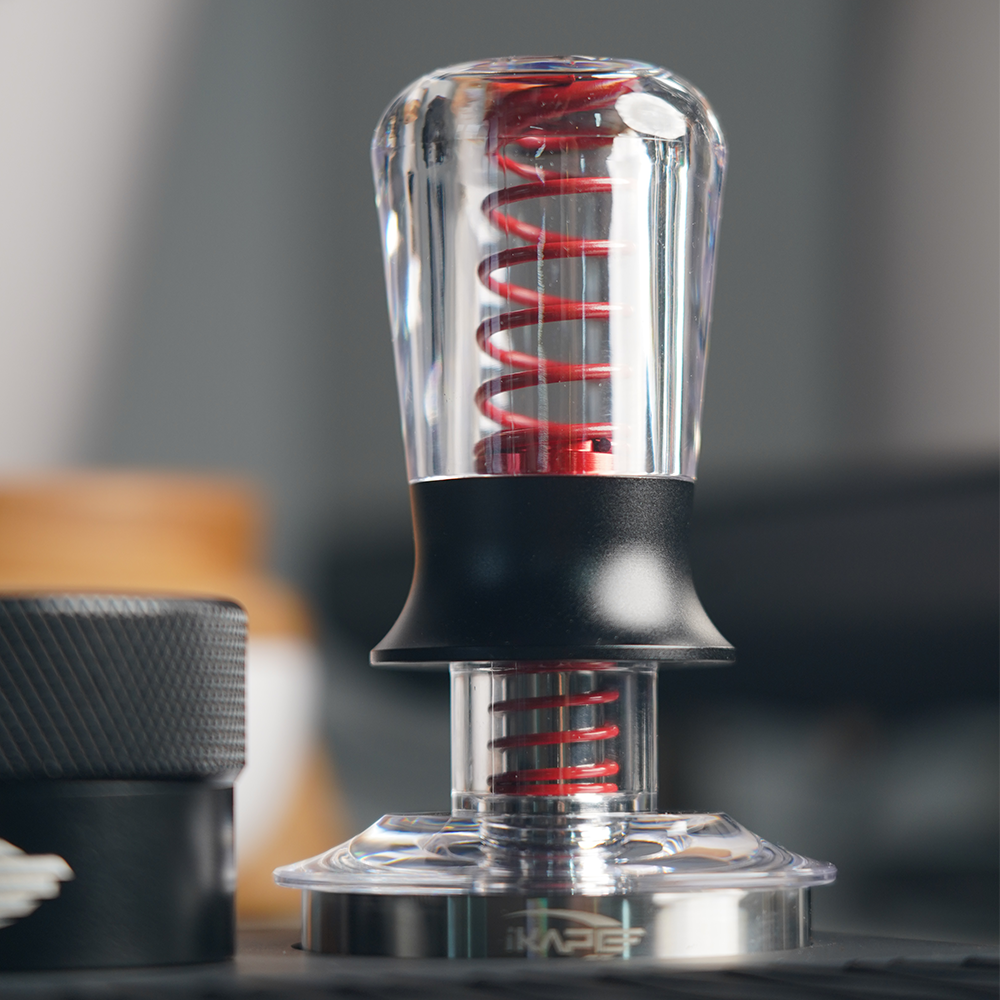 Transparent Coffee Calibrated Tamper - Thumbnail 4