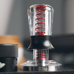 Transparent Coffee Calibrated Tamper