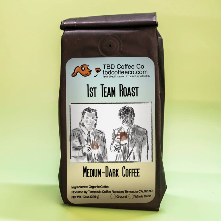 1st Team Roast | Single Origin Medium-Dark Coffee
