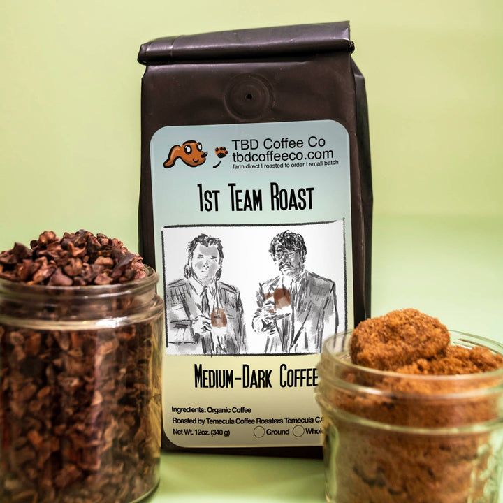 1st Team Roast | Single Origin Medium-Dark Coffee