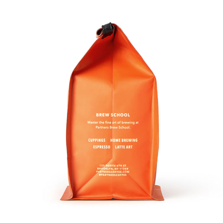 Bag of specialty roast coffee from Origin Unknown with notes of Fruity
