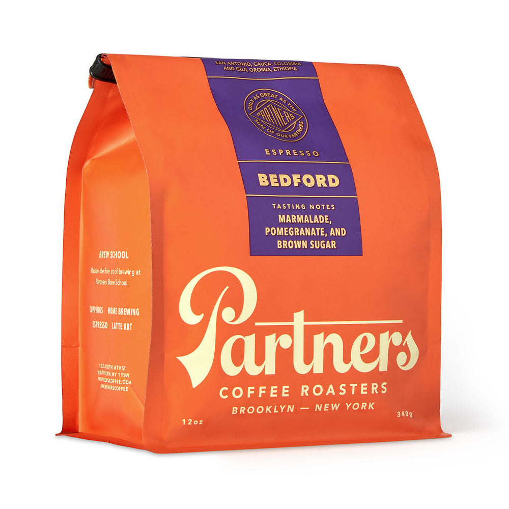 Bag of specialty roast coffee from Origin Unknown with notes of Fruity