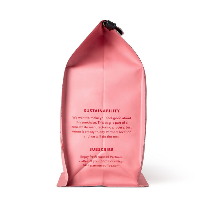 Bag of specialty roast coffee from Origin Unknown with notes of Rich Flavors