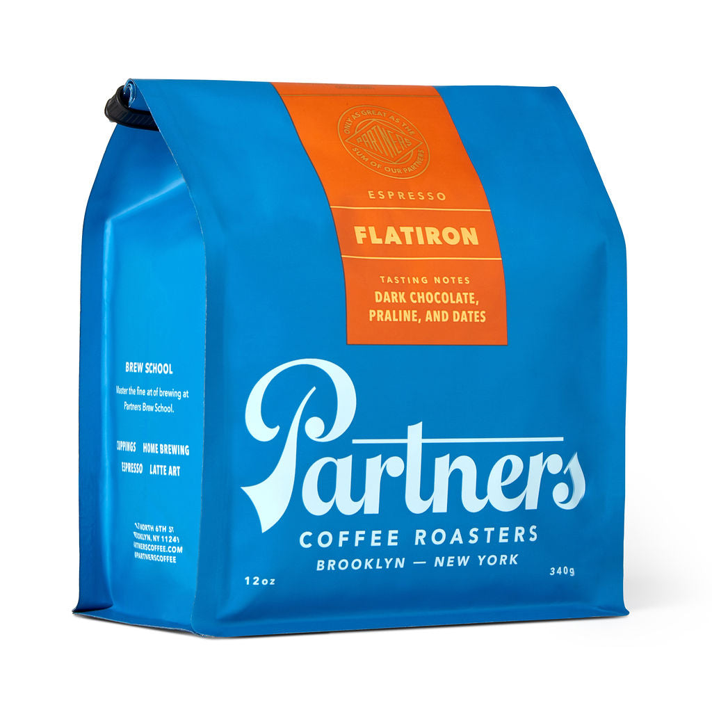 Bag of specialty roast coffee from Blend with notes of Chocolate