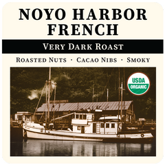 Noyo Harbor Organic French Roast Coffee — alternate package view
