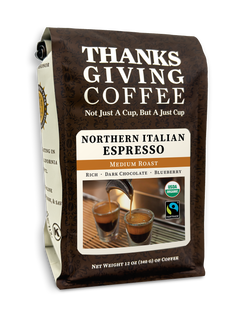 Northern Italian-Style Espresso Blend — coffee bag front