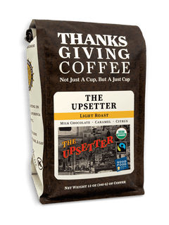 The Upsetter Espresso and Drip Coffee Blend — coffee bag front