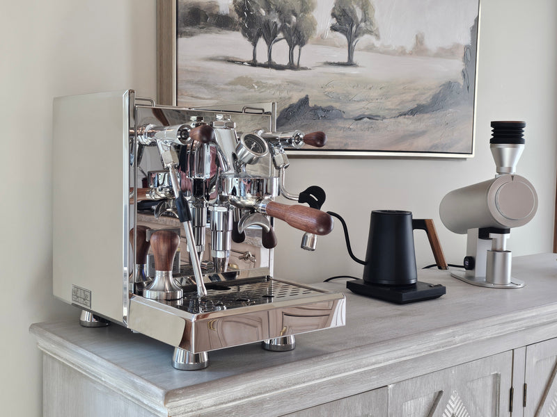 Turin Gallatin espresso machine — setup view 2