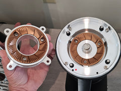 DF83 Gen 2 polished aluminum adjustment components