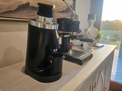 Black DF83 Gen 2 grinder full side view