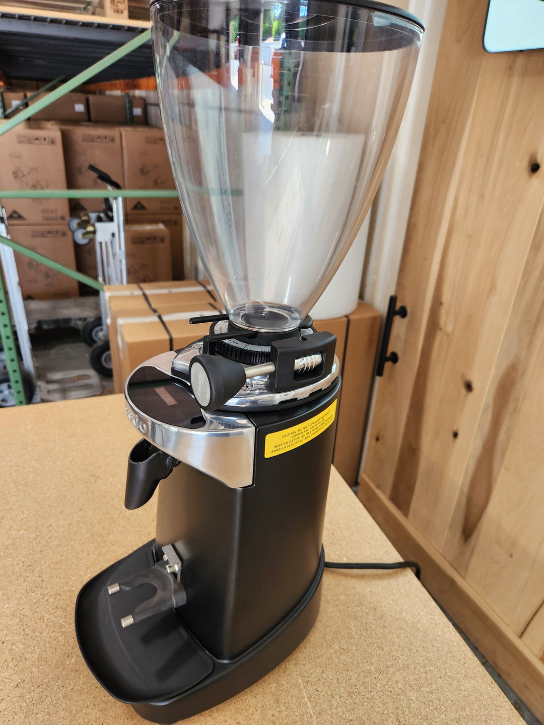 Ceado E37T Espresso Grinder — Black Demo AHG475012 — product view 3