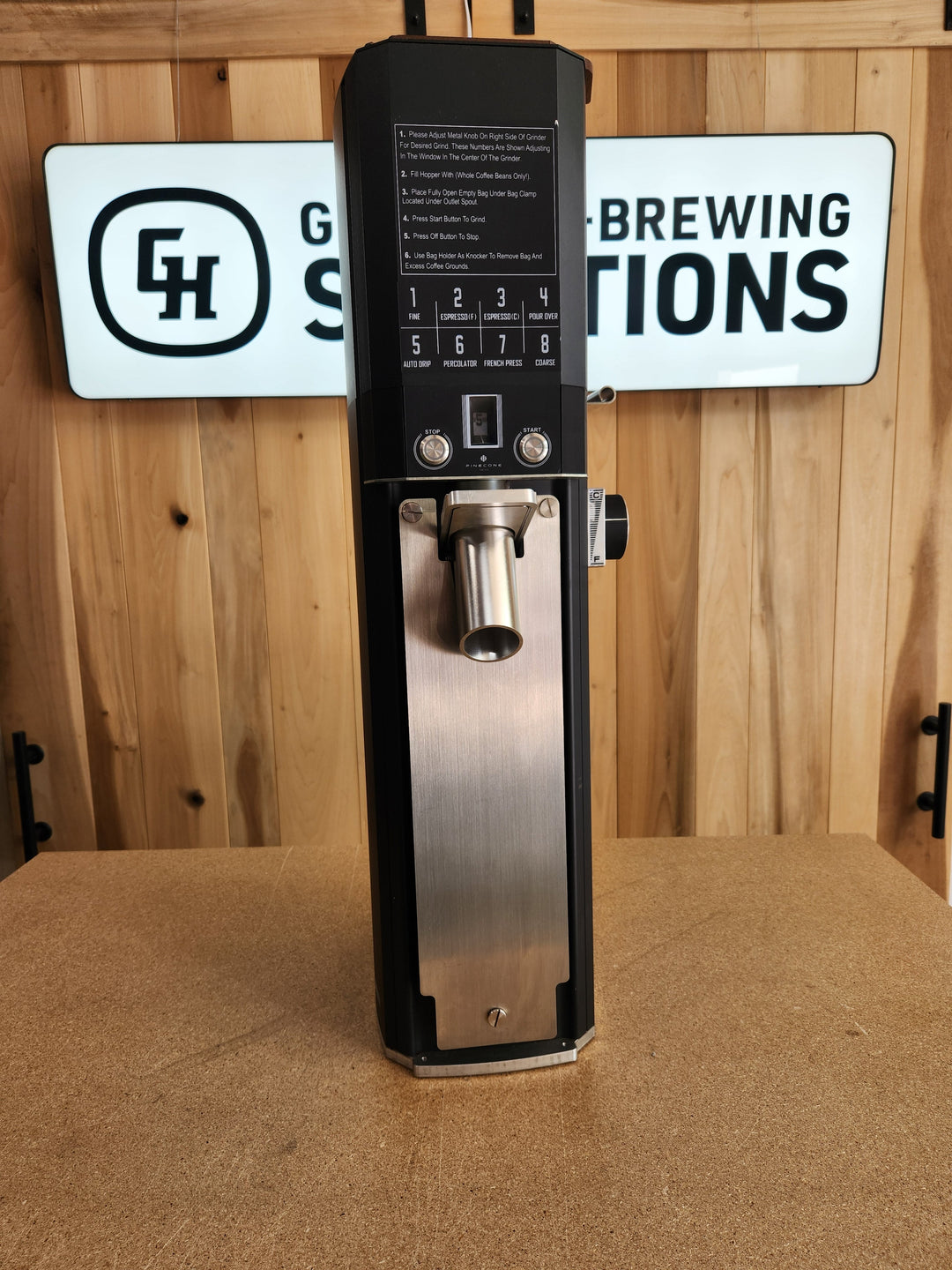 Pinecone Foxtail Commercial Grinder — Demo 500268 — image 1