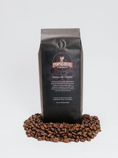 Pops Kenya AA Tembo light roast coffee bag