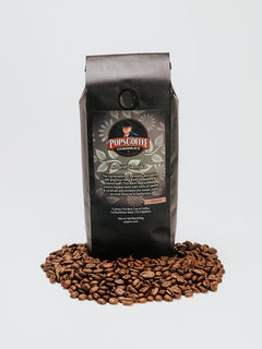 Pops Amaretti Cookie flavored coffee bag