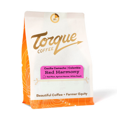 Torque Red Harmony Cecilia Camacho Colombia Coffee — Bag of specialty roast coffee from Origin Unknown with notes of Rich Flavors — image 2