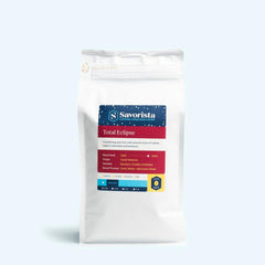 White bulk bag of Total Eclipse decaf