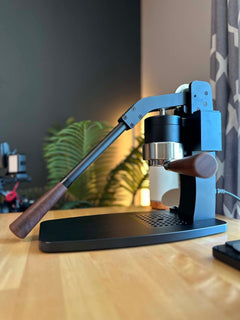 Turin Axis espresso machine — angled product view 14