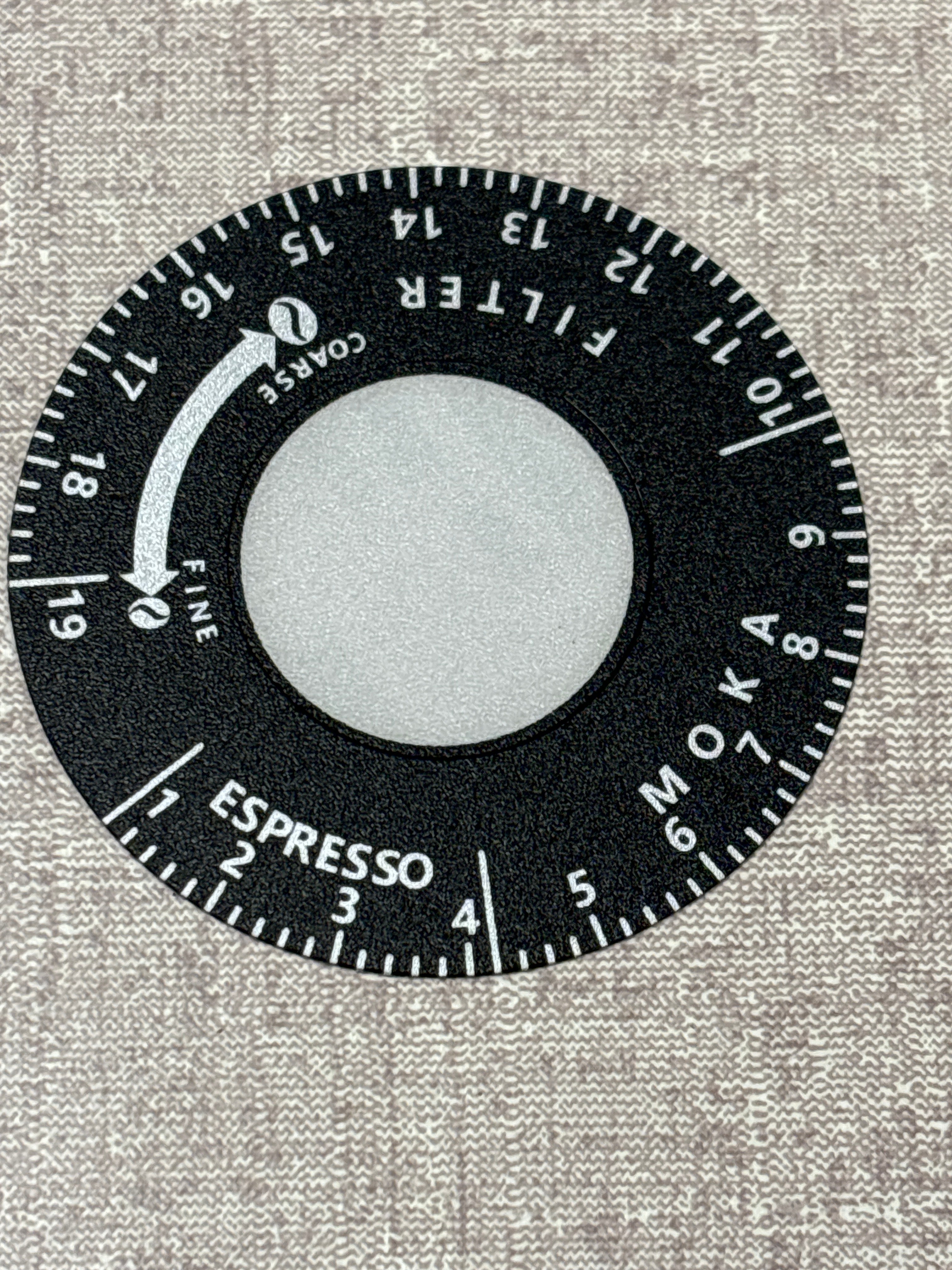 SD40 & SD40S Dial Adjustment Sticker – Espresso Outlet LLC