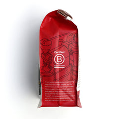 Ernesto’s House Roast by Nossa Familia Coffee — side panel of coffee package, image 5 of 8
