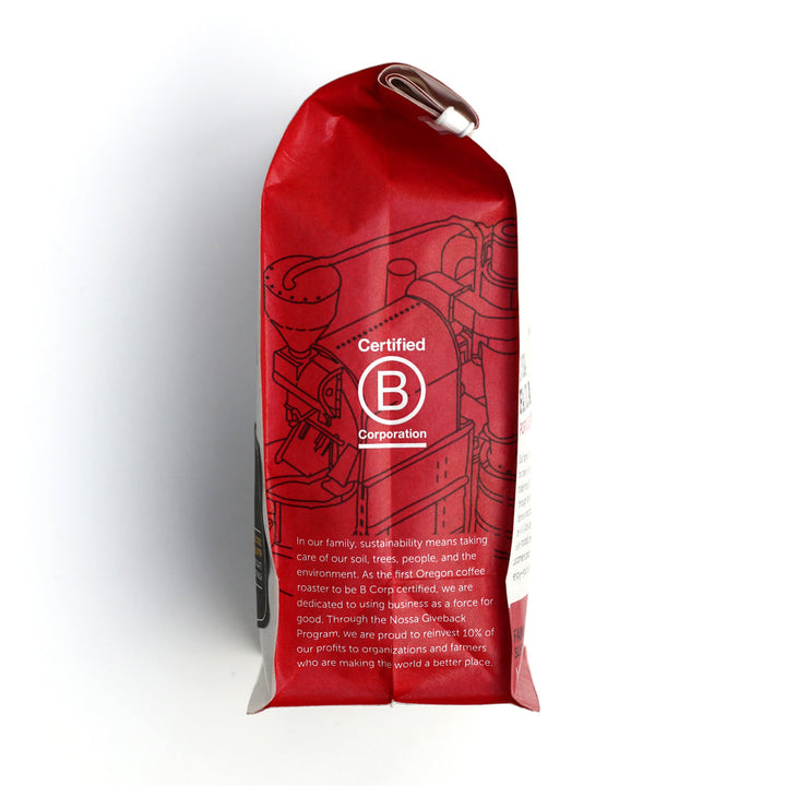 Bag of medium roast coffee from Blend with notes of Rich Flavors