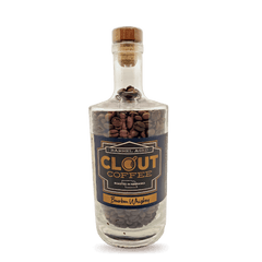 Clout Bourbon Barrel-Aged Coffee Gift Bottle 10 oz — 10 oz gift bottle front