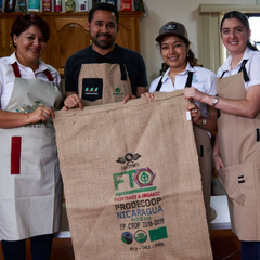 Finca Los Positos Nicaragua coffee story graphic one