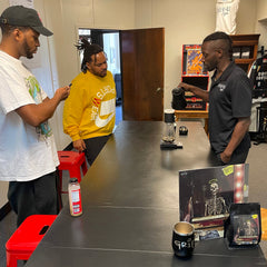 Preparing GRIP x DOPE I Died For This Coffee