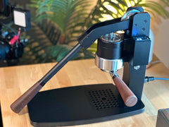 Turin Axis espresso machine — front product view 14