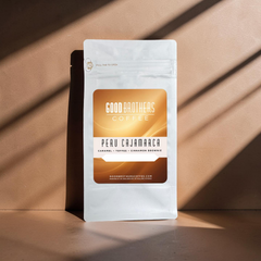 Peru Cajamarca Medium Roast Coffee — roasted coffee beans