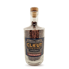 Clout Single Malt Whisky Coffee Gift Bottle 10 oz — 10 oz gift bottle front