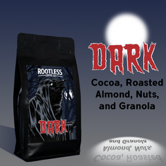 Rootless Dark Roast Coffee – Brazil & Nicaragua — ground-coffee package (view 4)
