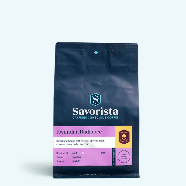 Bag of specialty roast coffee from Origin Unknown with notes of Fruity