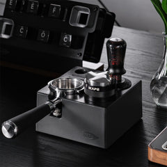 IKAPE espresso tamping and distribution accessory detail