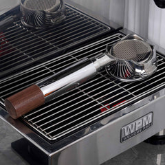 High-extraction Italian-style bottomed portafilter handle