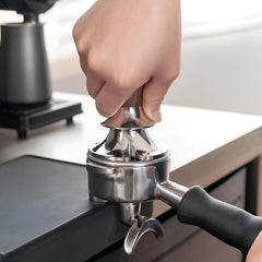 IKAPE espresso tamping and distribution accessory detail
