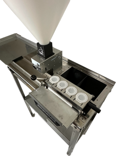 Coffee Crafters coffee bag fill and seal station