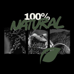 Natural-coffee promotional artwork for the roast bundle
