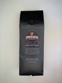Brewed Pops Kenya AA Tembo coffee product scene