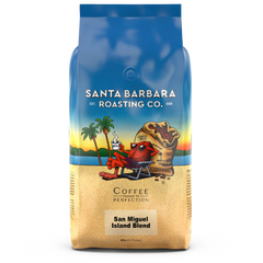 Santa Barbara San Miguel Naturally Grown Coffee Blend — front of 5 lb coffee bag
