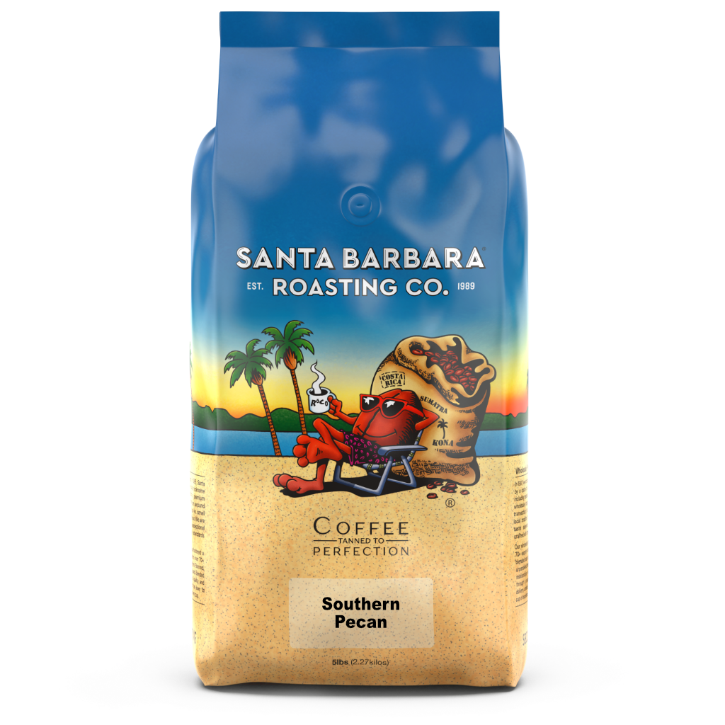 Bag of specialty roast coffee from Origin Unknown with notes of Rich Flavors