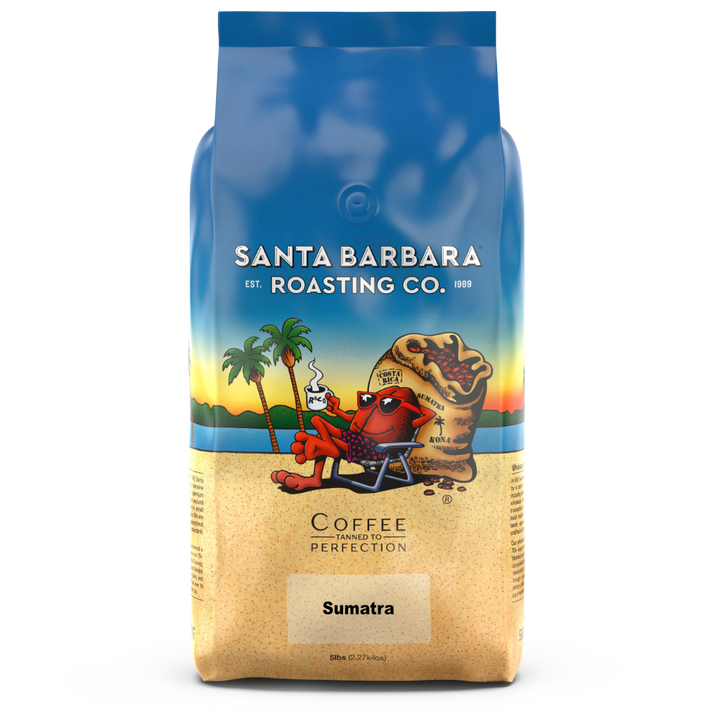 Bag of specialty roast coffee from Origin Unknown with notes of Chocolate