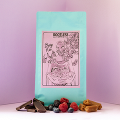 Rootless Berry Kiss Ethiopia Light Roast Coffee — whole-bean package (view 3)