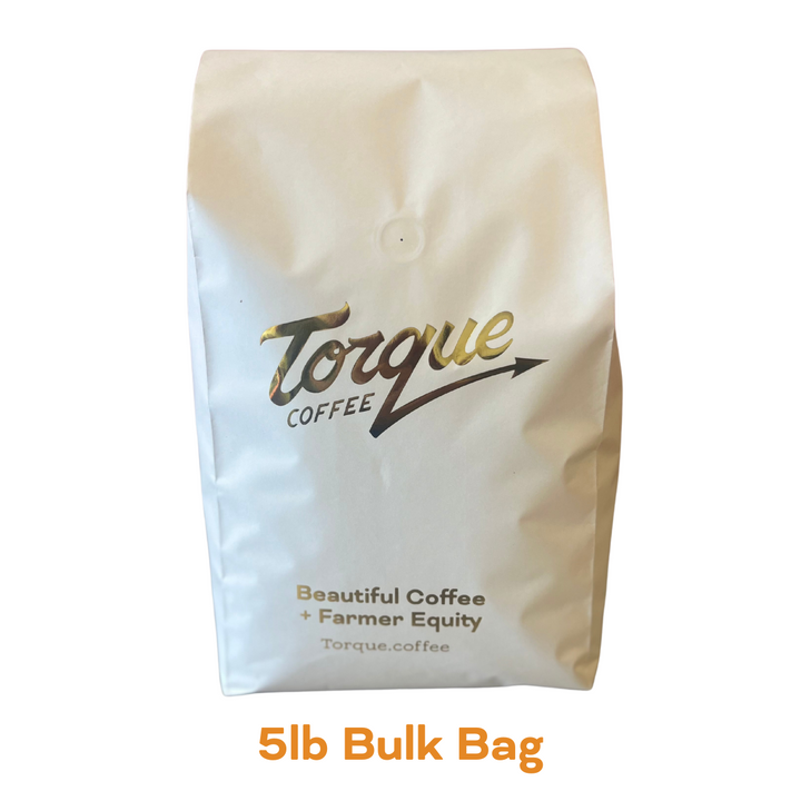 Bag of specialty roast coffee from Origin Unknown with notes of Rich Flavors