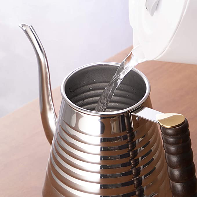 Kalita Wave Stainless Steel Gooseneck Kettle - 1L