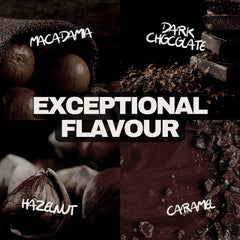 Black Insomnia Chocolate Raspberry Ground Coffee product feature graphic