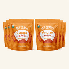 Four Sigmatic Focus Caffeine-Free Mushroom Blend Six-pack of Focus mushroom coffee — image 12