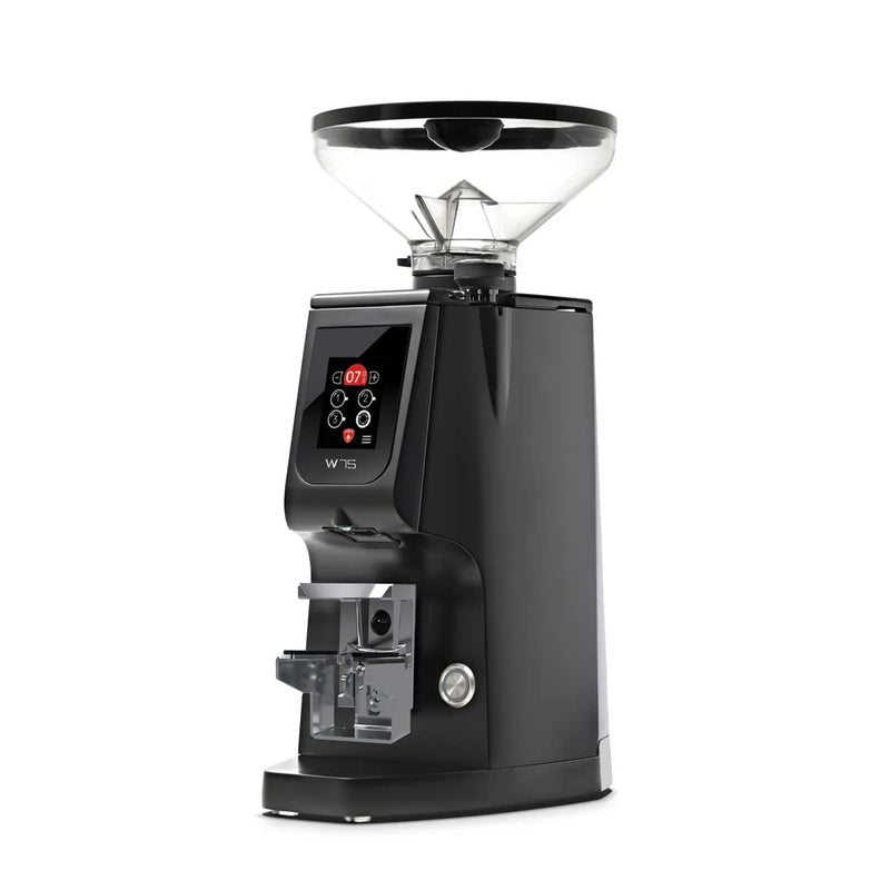 Eureka Atom W 75 black grind-by-weight espresso grinder
