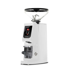 Eureka Atom W 75 white grind-by-weight espresso grinder