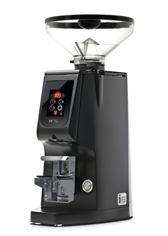 Eureka Atom W 75 integrated scale and portafilter fork